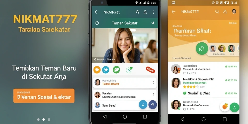 Tampilan antarmuka NIKMAT777 yang user-friendly dan menarik.
