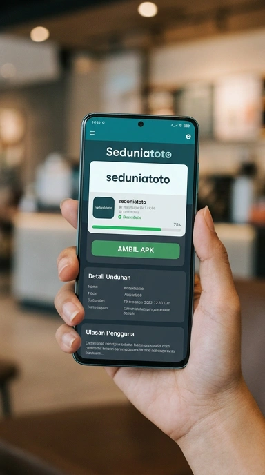 Tampilan halaman APK seduniatoto